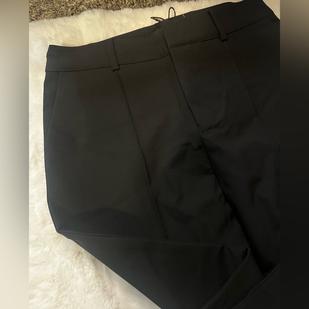 NWT 7 For All Mankind Classic Black Trousers - Picture 5 of 7